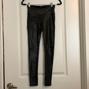 Spanx faux leather leggings